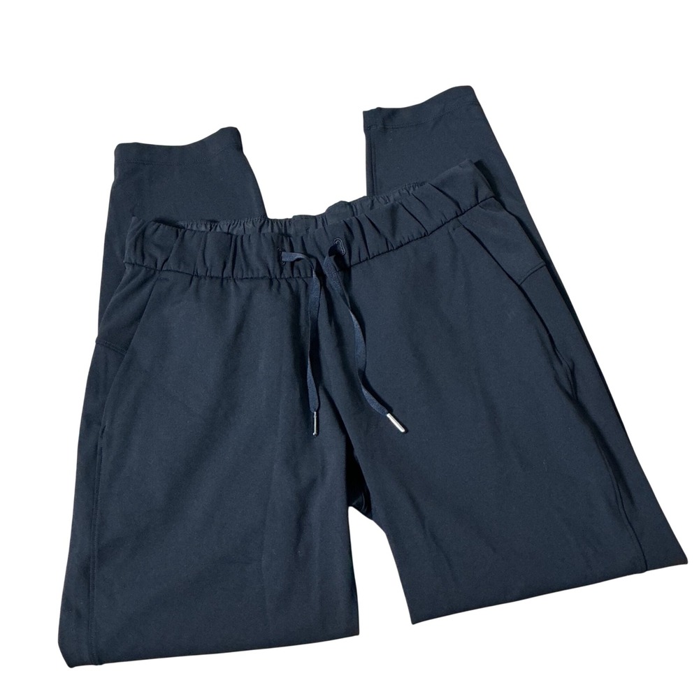 Lululemon On The Fly Luxtreme 7/8 Jogger Pant Womens 6 Black Tapered W5ALWS